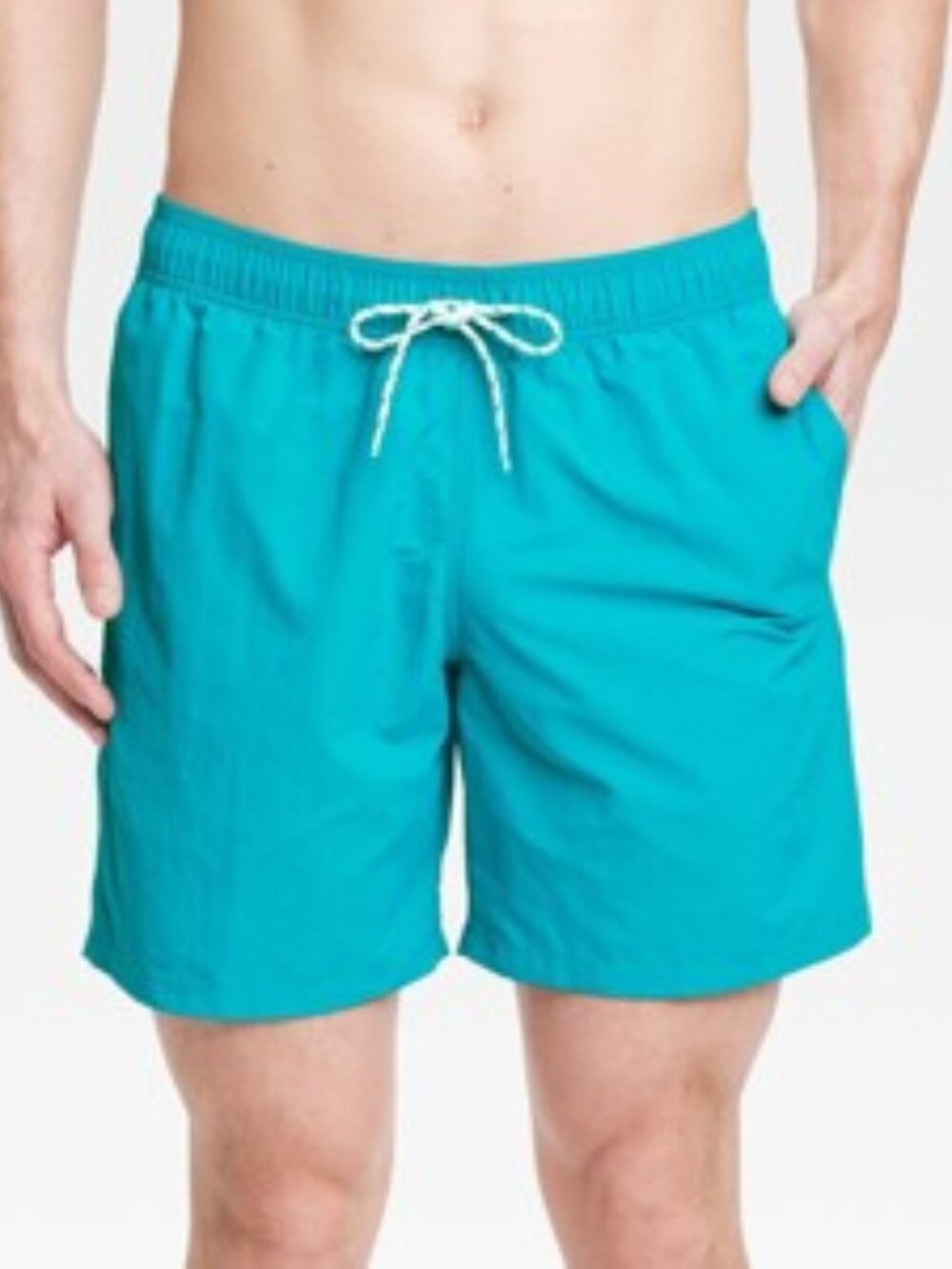 NWOT Goodfellow & Co. Swim Trunks - Aqua Blue